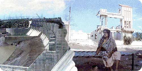 नर्मदा सागर बांध परियोजना